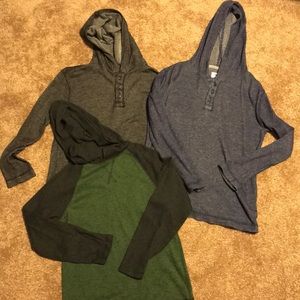 3 boys hoodie shirts